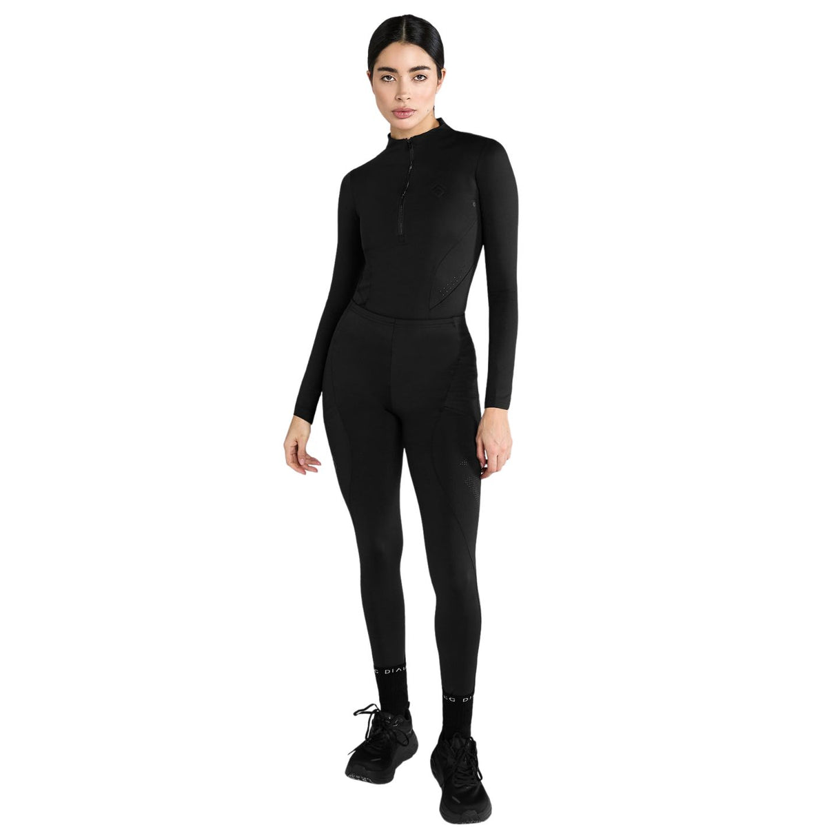 Aztec Diamond Core Long Sleeve Base Layer - Black