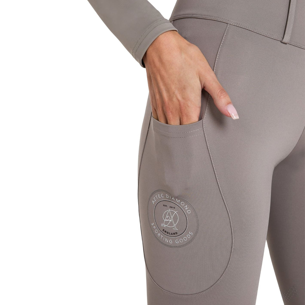 Aztec Diamond Sporting Goods Leggings - Stone