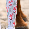 Dreamers & Schemers Boot Socks - Holiday The Gnome Knows