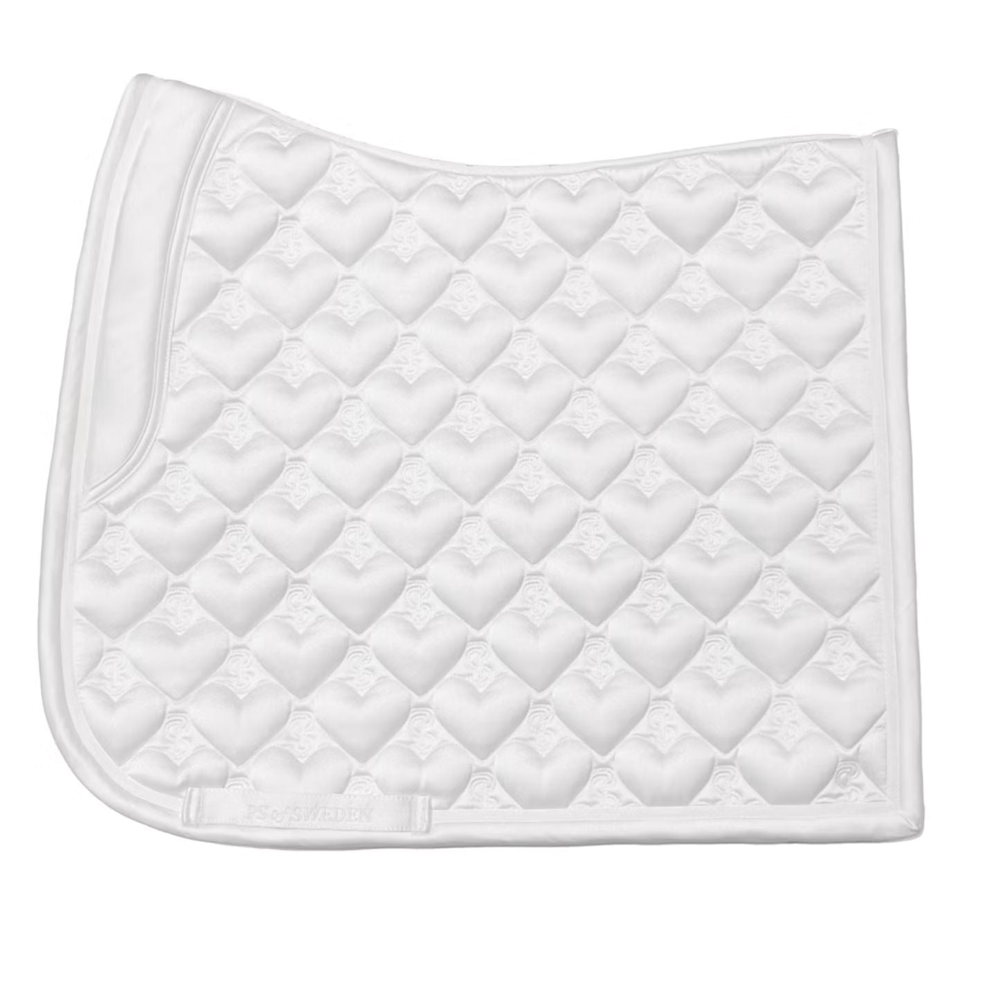 PS of Sweden Heart Dressage Pad - White