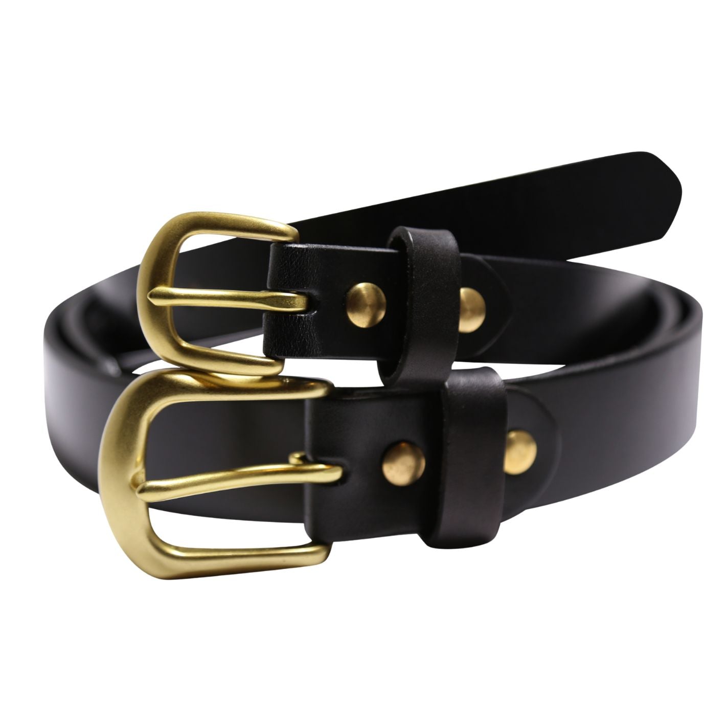 SECONDNATVRE Italian Veg Tan Leather Belt
