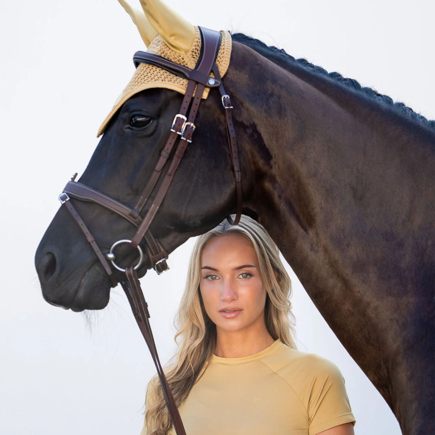 Equestrian Stockholm Ear Bonnet - Midsummer Glow
