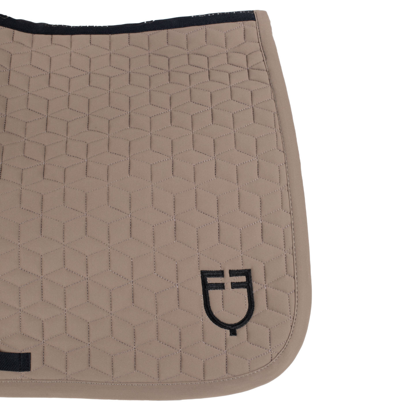 Equestro Cube Quilting Jump Pad - Walnut