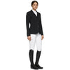 Cavalleria Toscana Competition Jacket - Black w Perforated Inserts