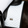 Equestrian Stockholm Dressage Pad - Modern White Black Edition