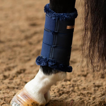 Load image into Gallery viewer, Equestrian Stockholm Brushing Boots - Lagoon Blush
