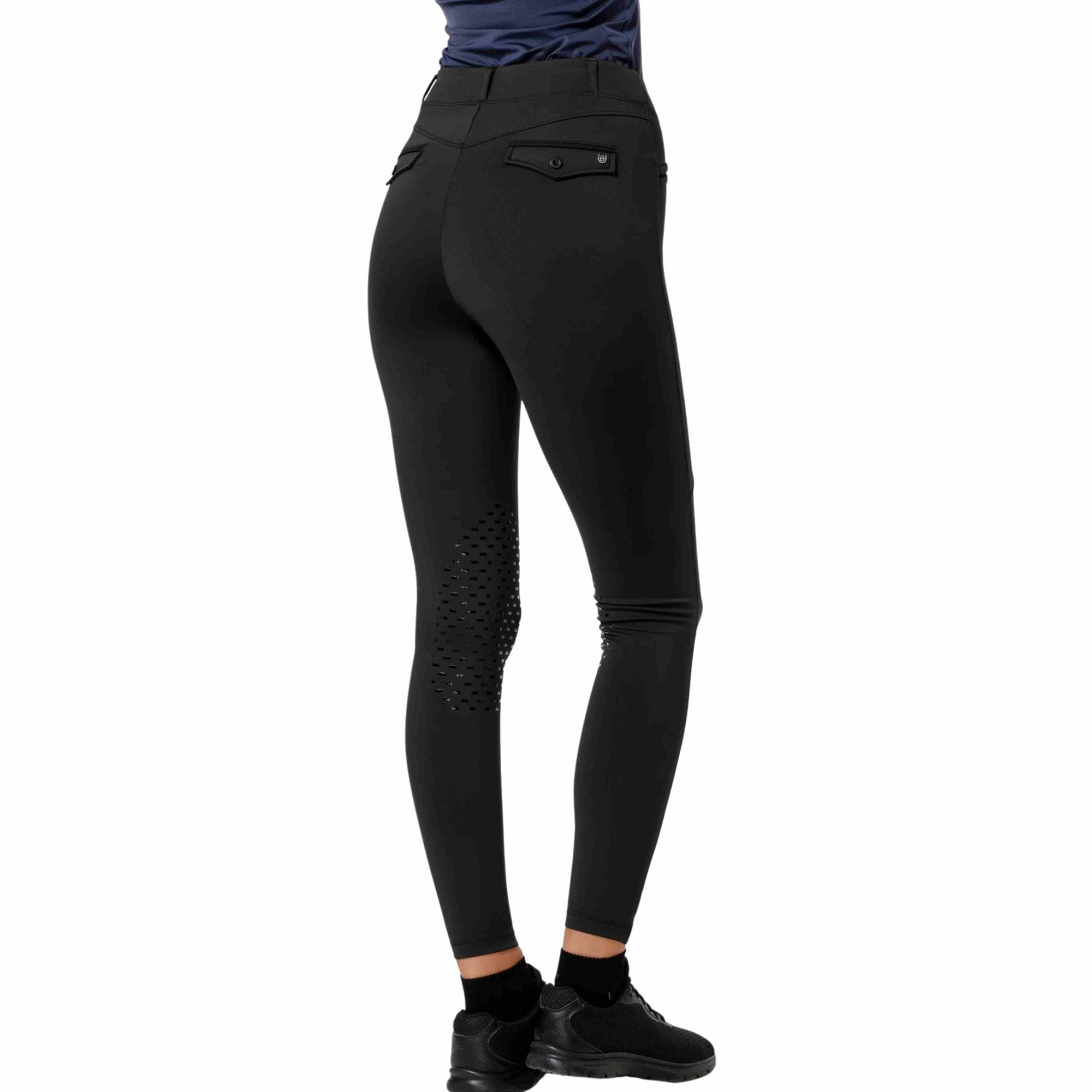 Equestrian Stockholm Premium Tights - Black