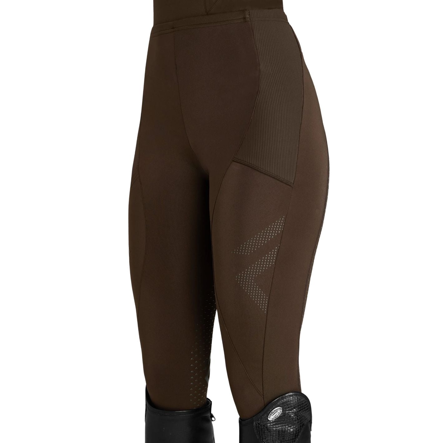 Aztec Diamond Core Leggings - Mocha