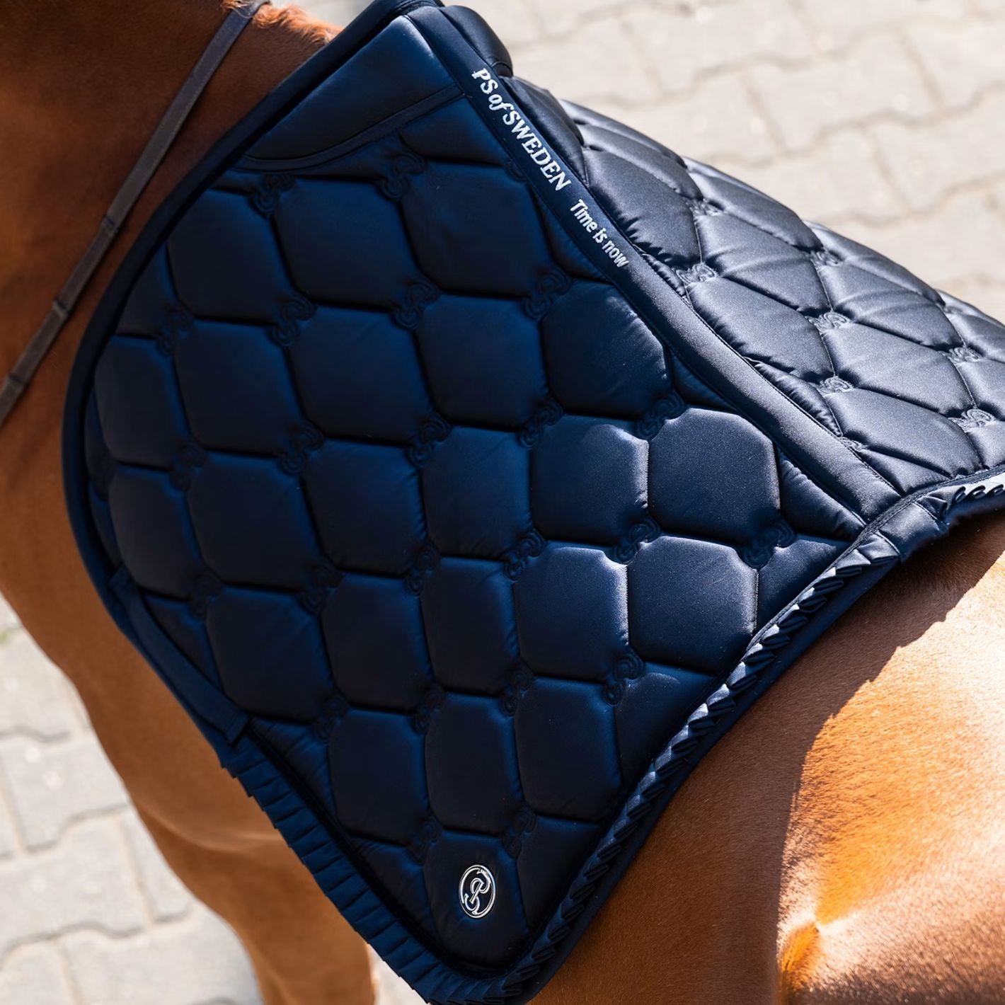 PS of Sweden Ruffle Jump Pad - Navy
