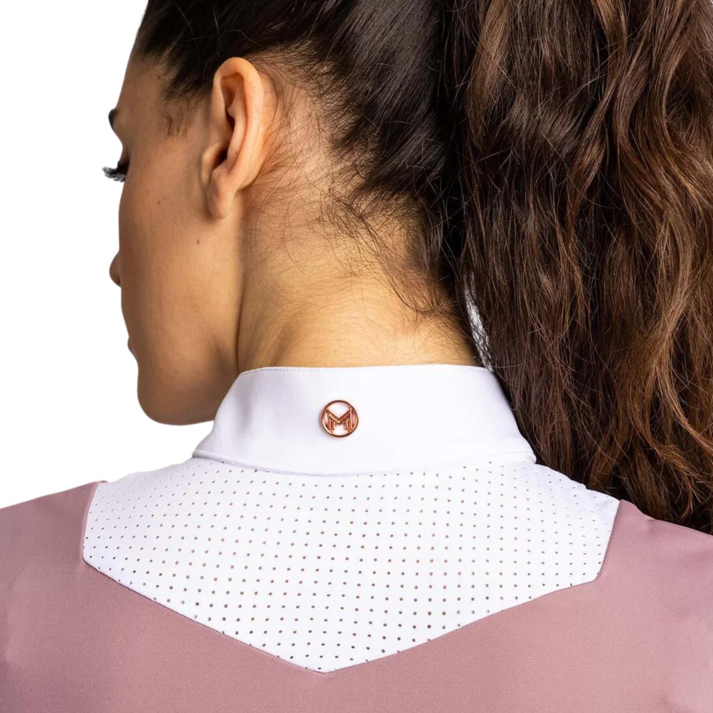 Maximilian Equestrian Sienna Short Sleeve Shirt - Rose Taupe