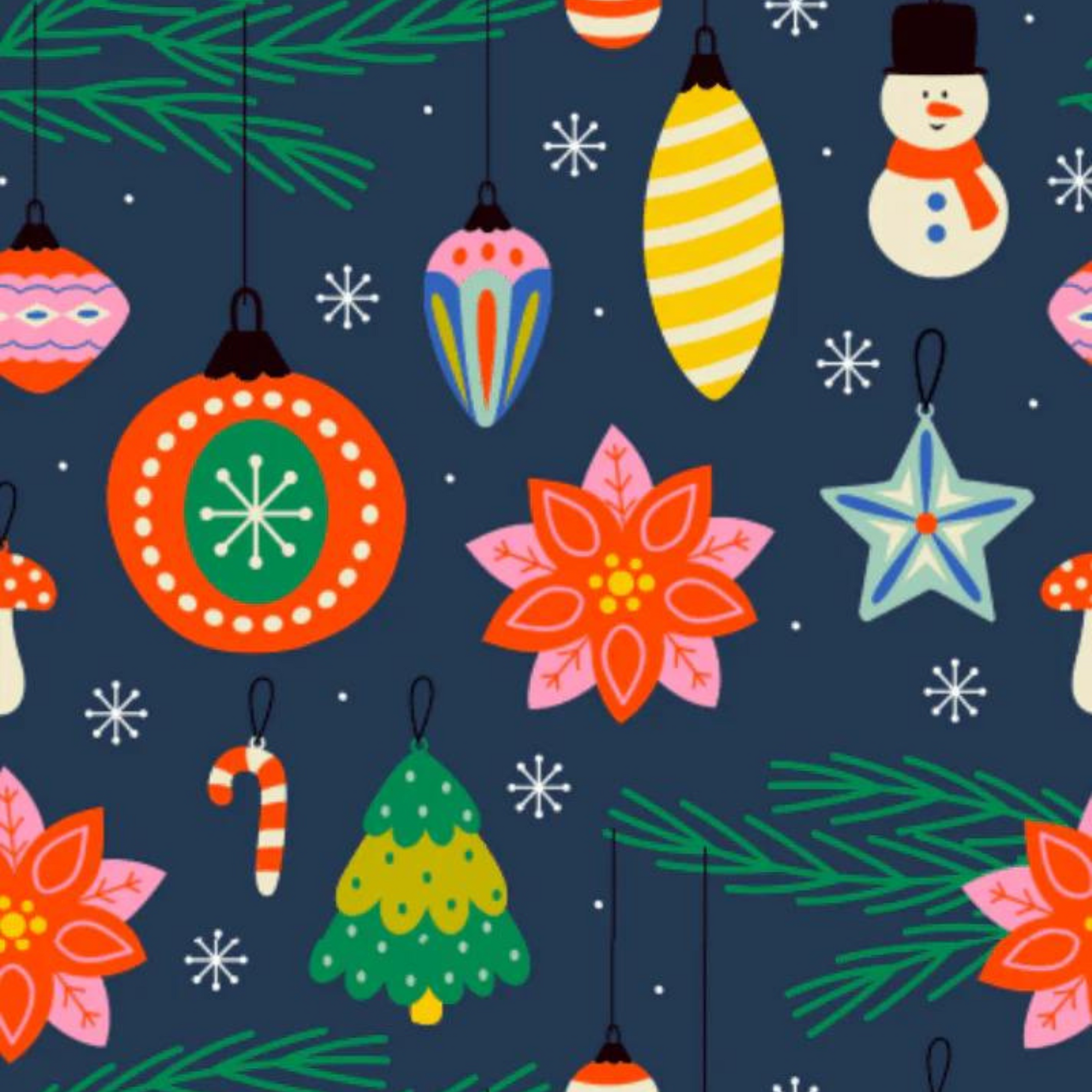 Dreamers & Schemers Boot Socks - Ornaments