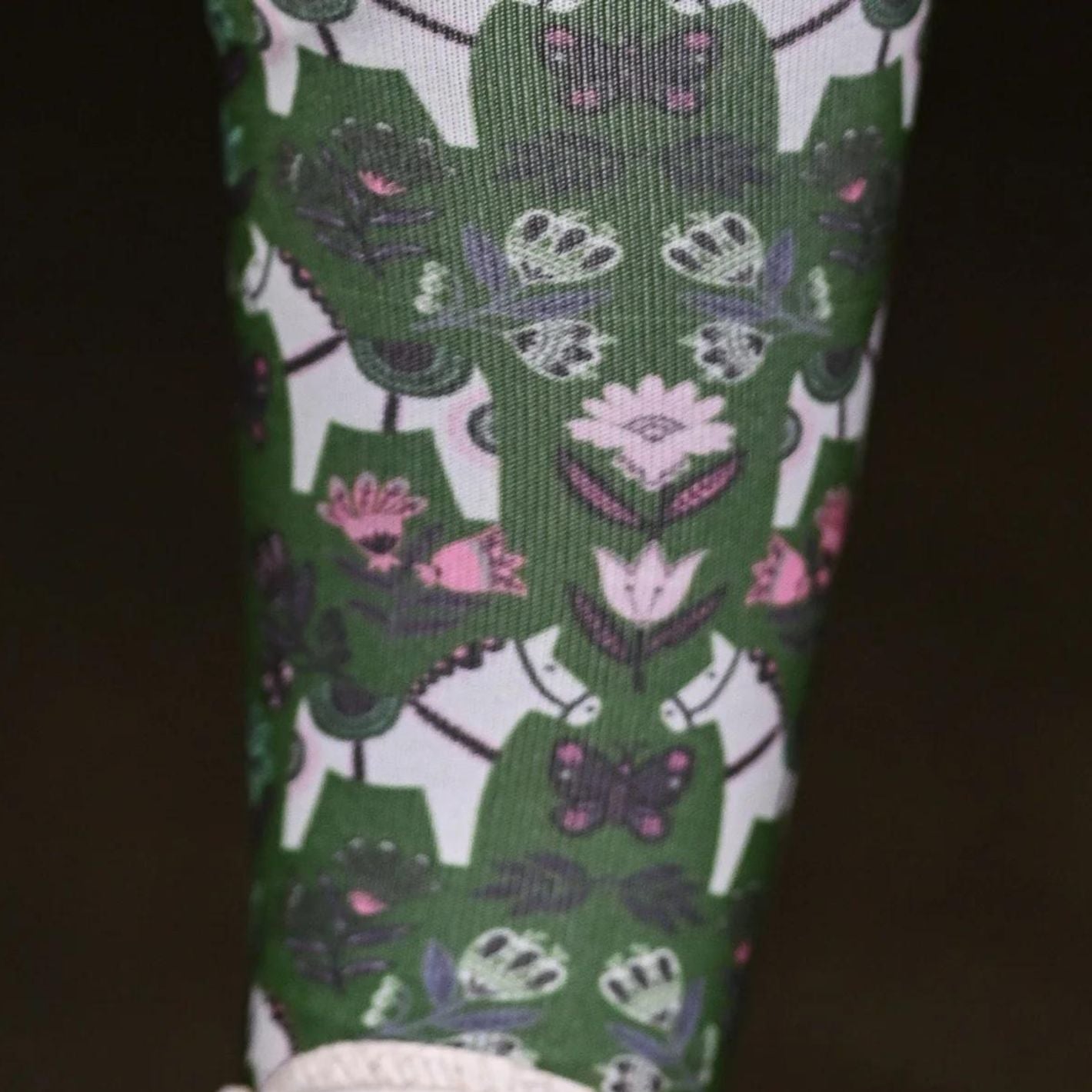 Dreamers & Schemers Boot Socks - Pony Mac Green Dala Horse