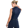 Aztec Diamond Sleeveless Base Layer - Navy