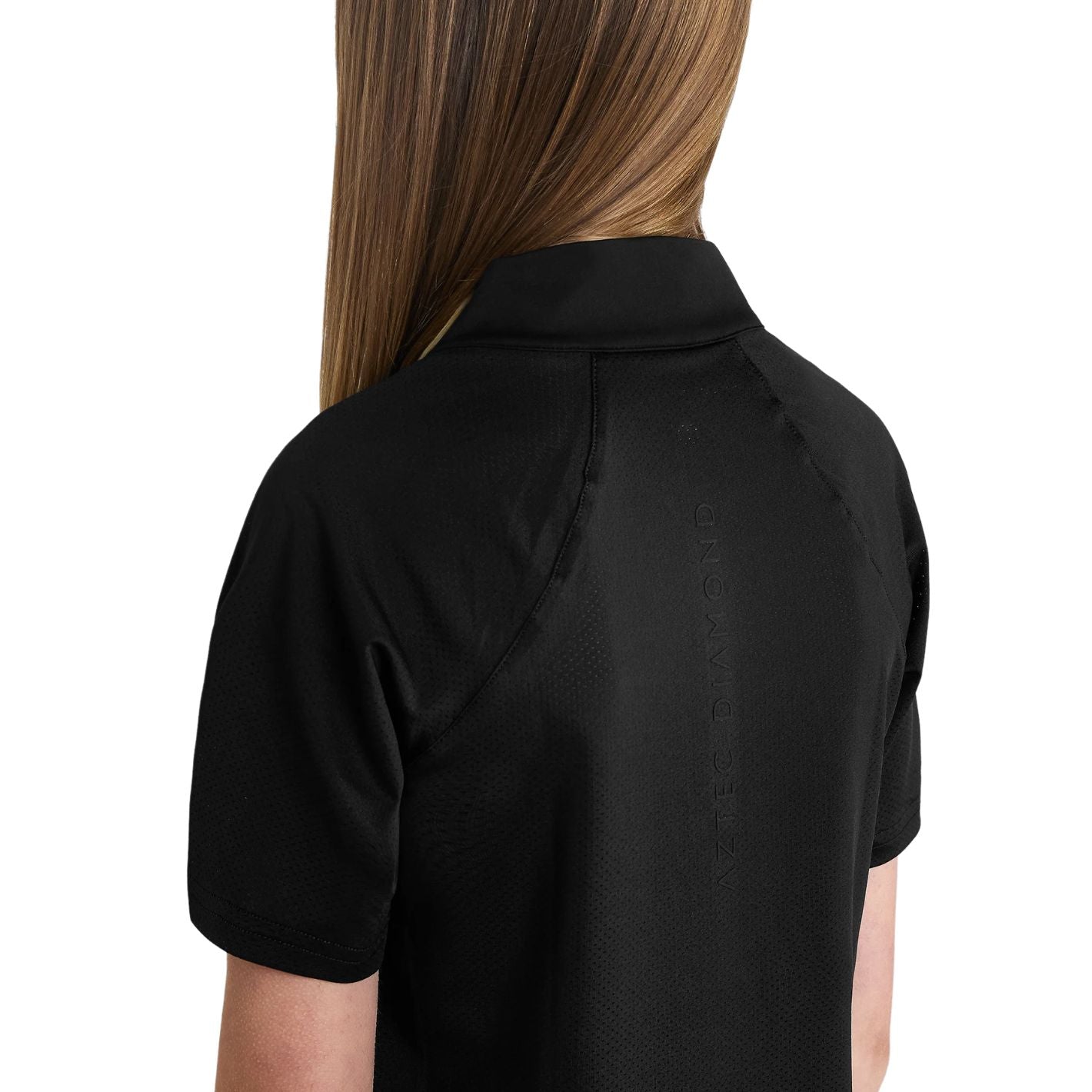 Aztec Diamond Kids Ventilated Shirt - Black