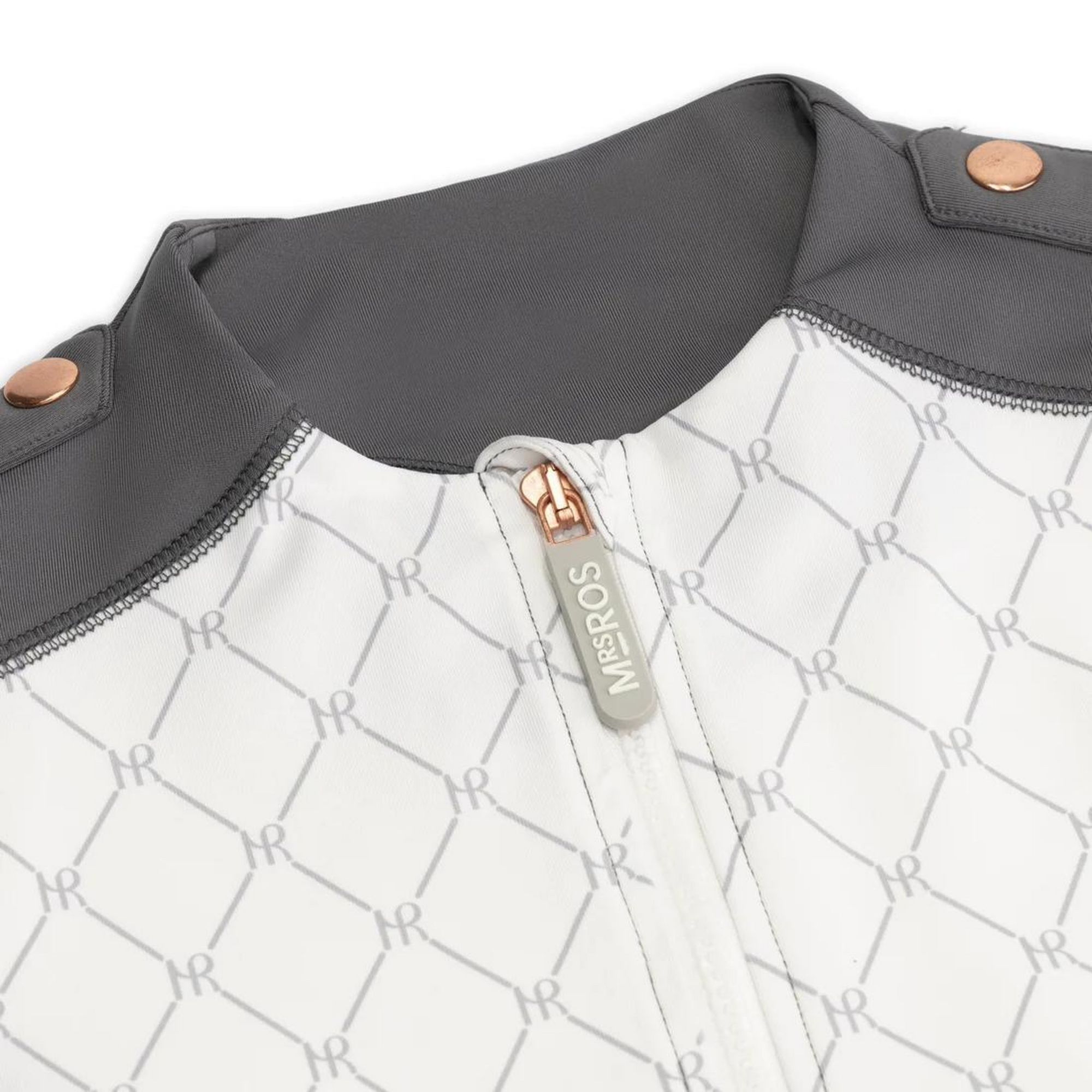 Mrs Ros Long Sleeve Training Top - Thunder Grey Logo