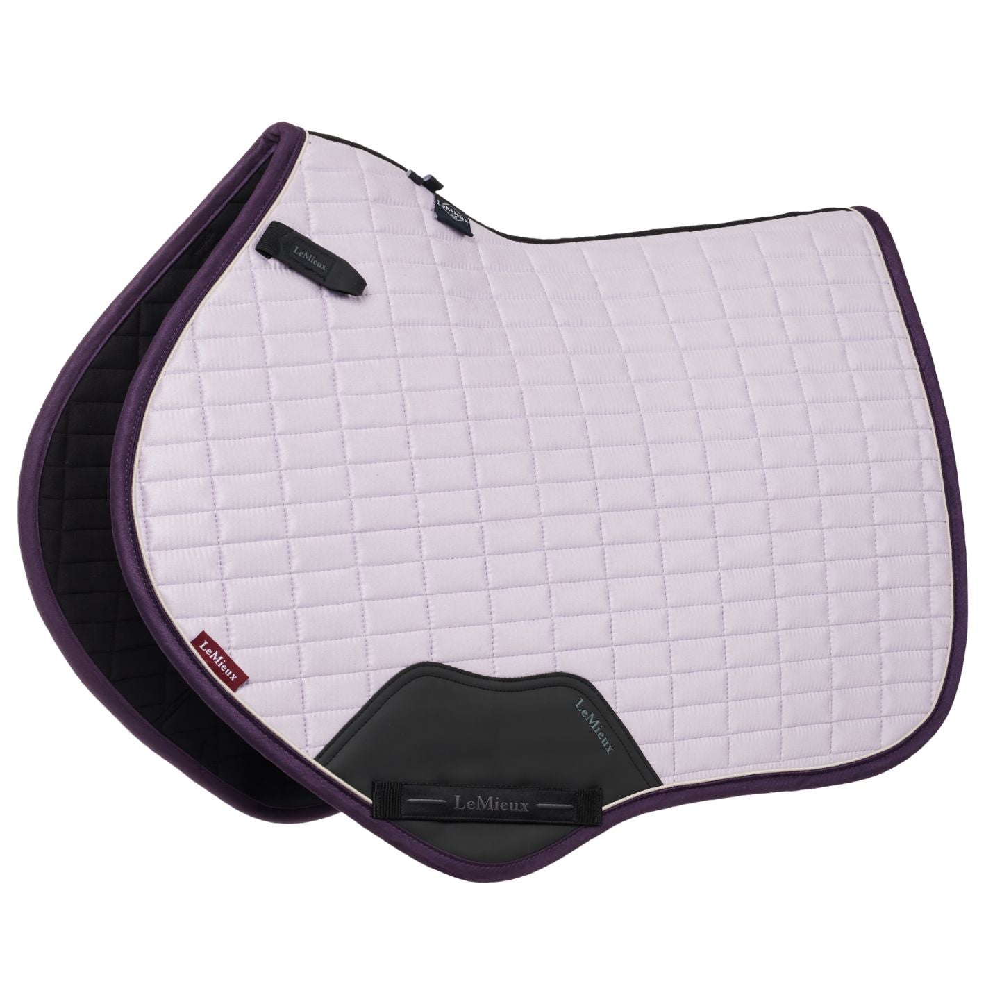 LeMieux Suede Close Contact Jump Pad - Lilac