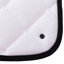 Load image into Gallery viewer, PresTeq Jump Saddle Pad - White/Black
