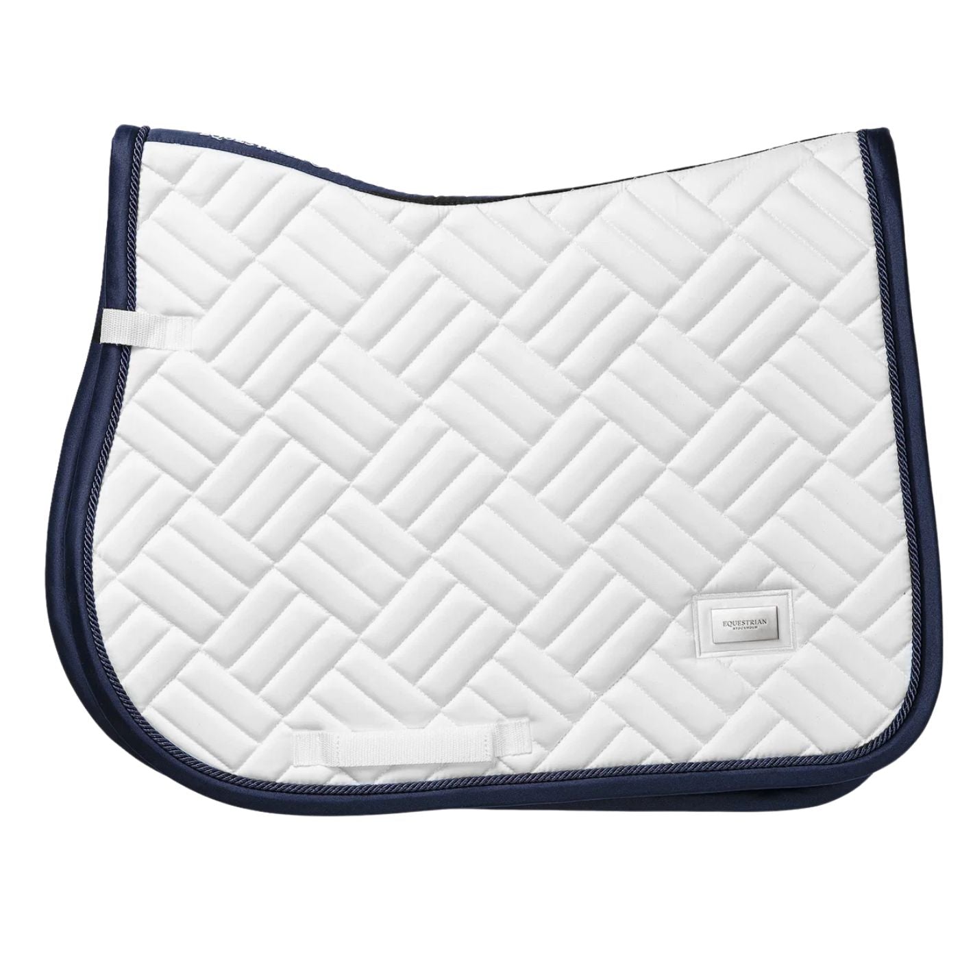 Equestrian Stockholm Jump Pad - Modern White Navy