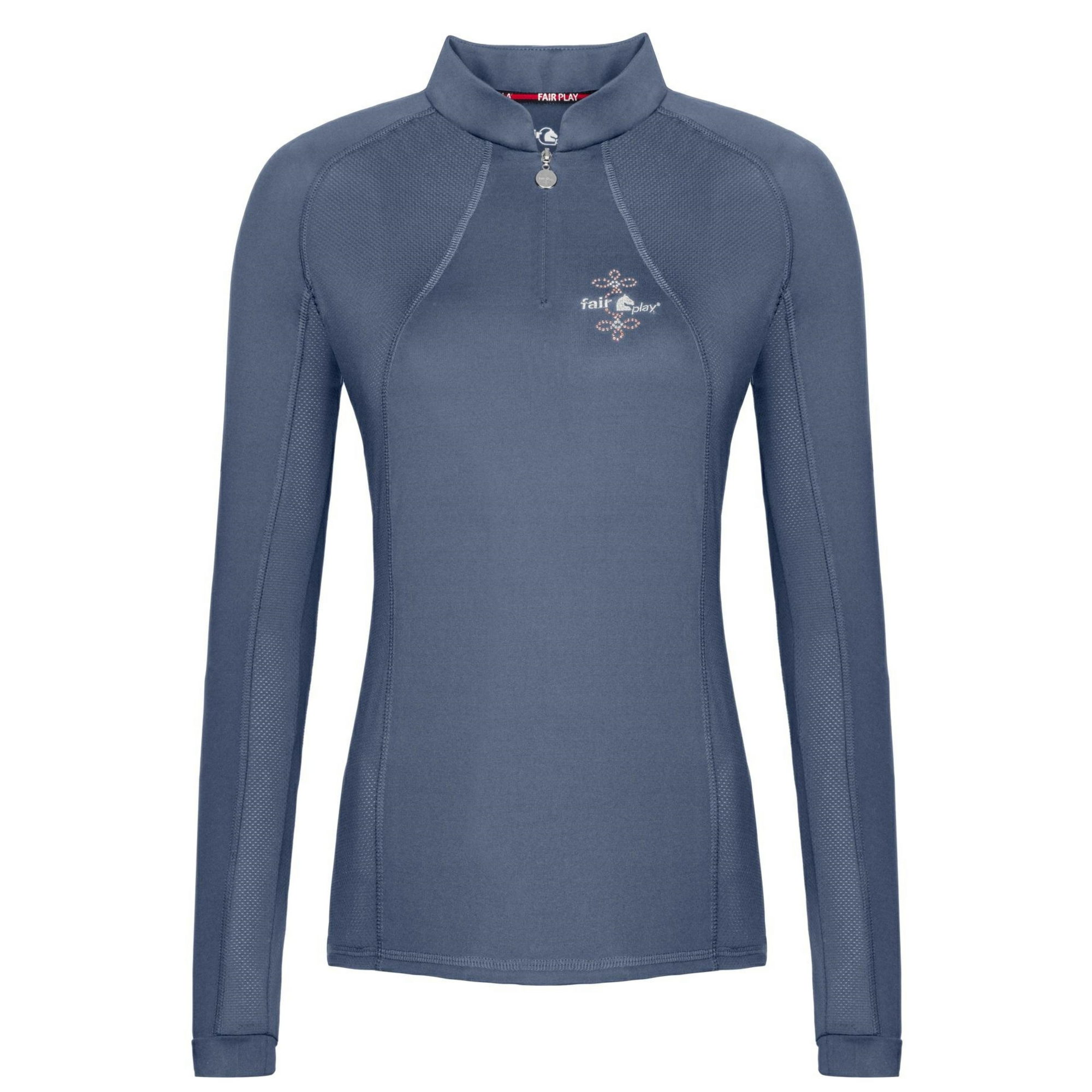 Fair Play Paula Long Sleeve Shirt - Steel Blue