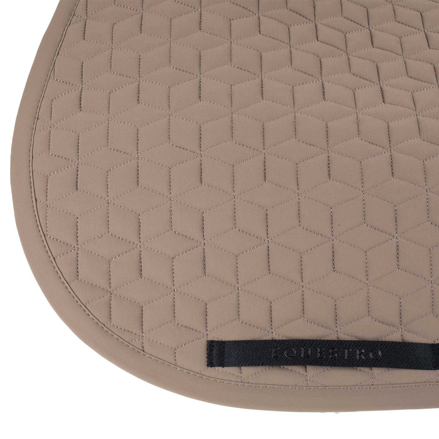 Equestro Cube Quilting Jump Pad - Walnut