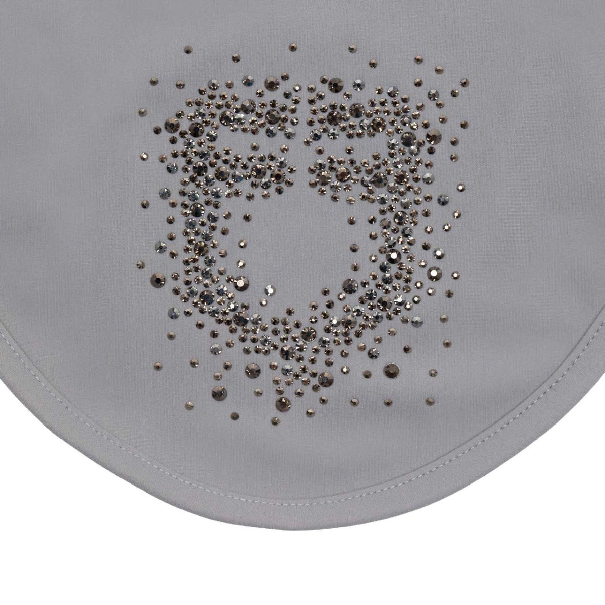 Equestro Rhinestone Bonnet - Frost Grey