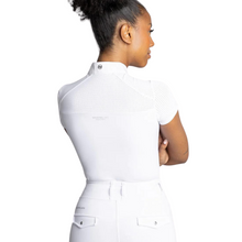 Load image into Gallery viewer, Maximilian Equestrian Air Short Sleeve Shirt - White
