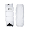 Equestrian Stockholm Mesh Brushing Boots - White Silver