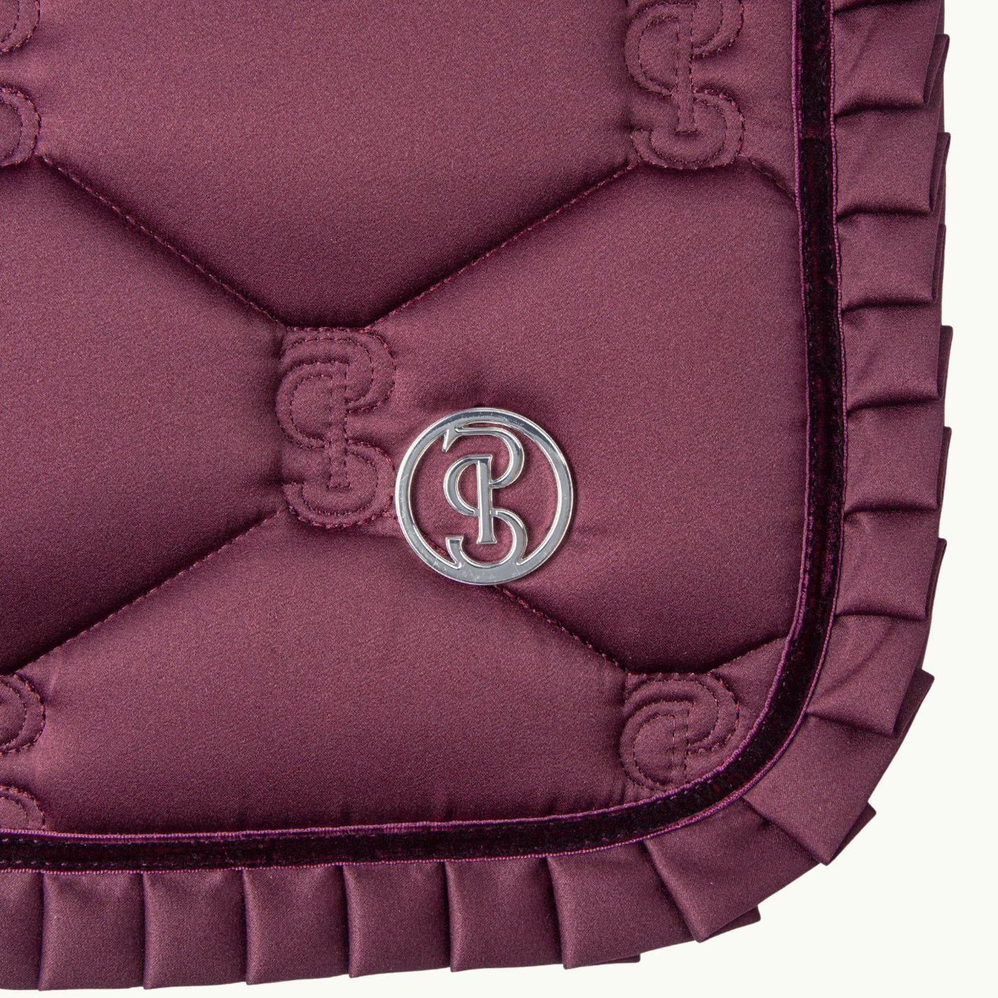 PS of Sweden Ruffle Jump Pad - Plum