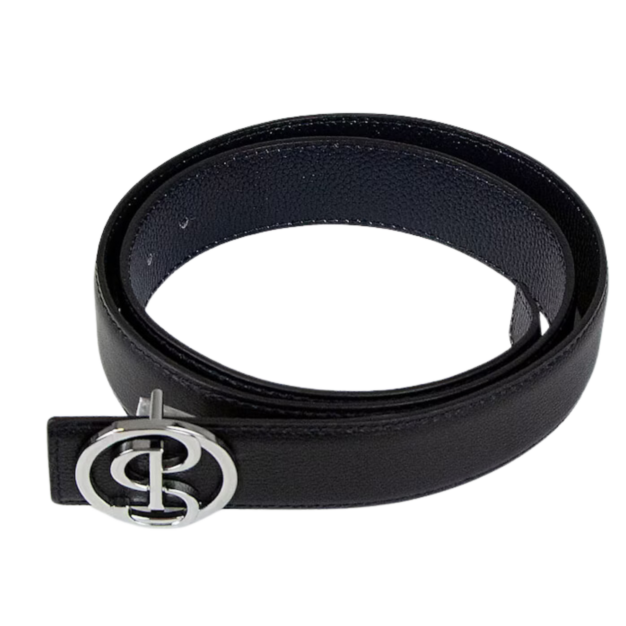 PS of Sweden Jacqueline Leather Belt - Black