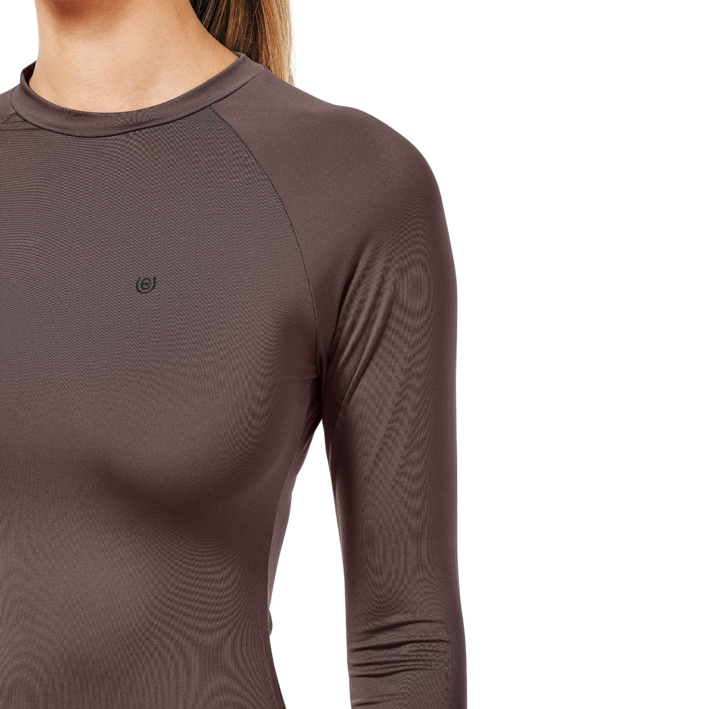 Equestrian Stockholm Dynamic Base Layer Top - Mocha