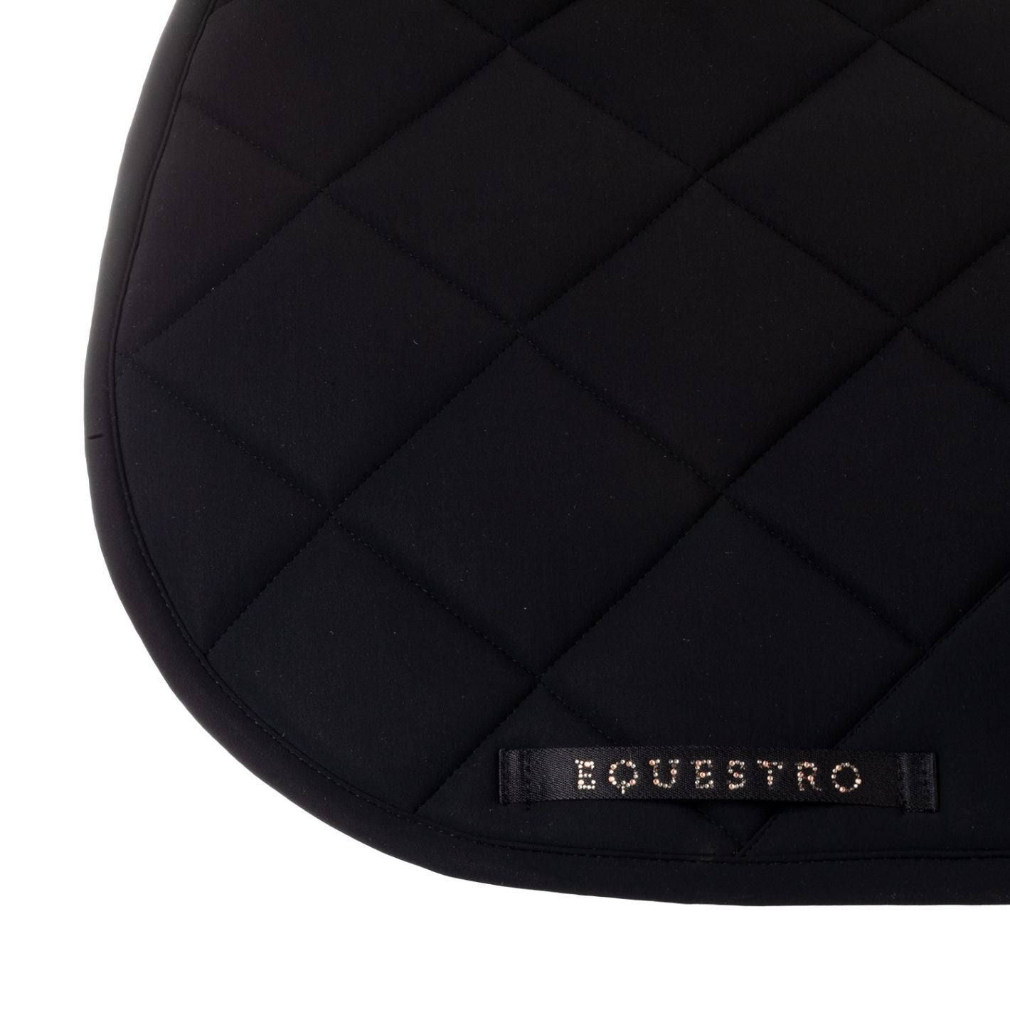 Equestro Rhinestone Jump Pad - Black