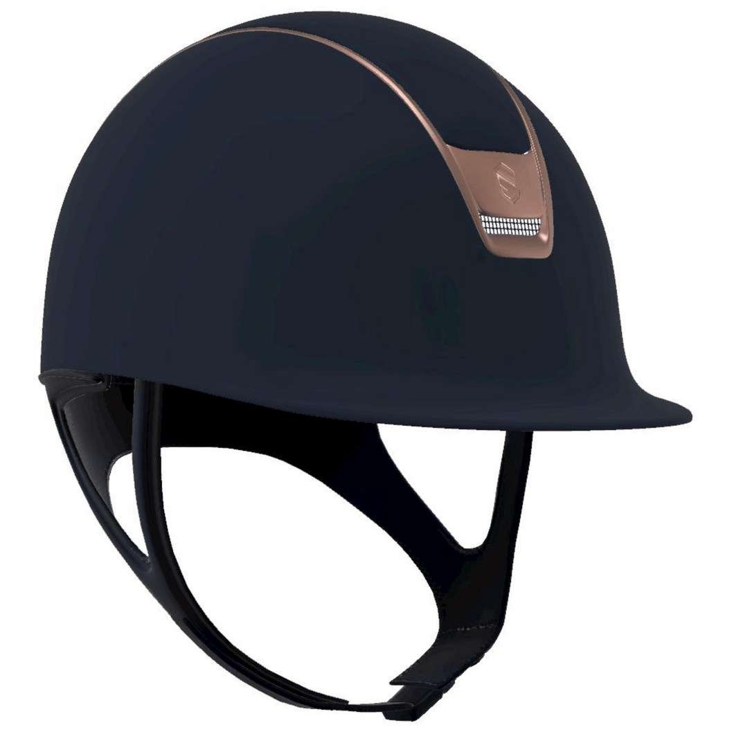 Samshield 2.0 Shadowmatt Helmet - Navy/Rose Gold