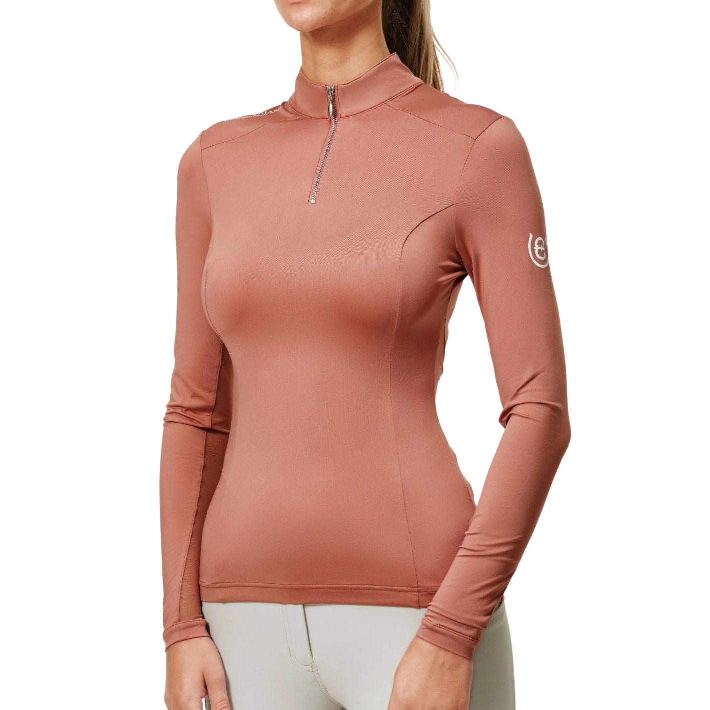 Equestrian Stockholm Air Breeze Top - Coral