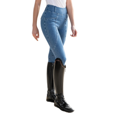 Load image into Gallery viewer, Maximilian Equestrian Pro Riding Leggings - Denim
