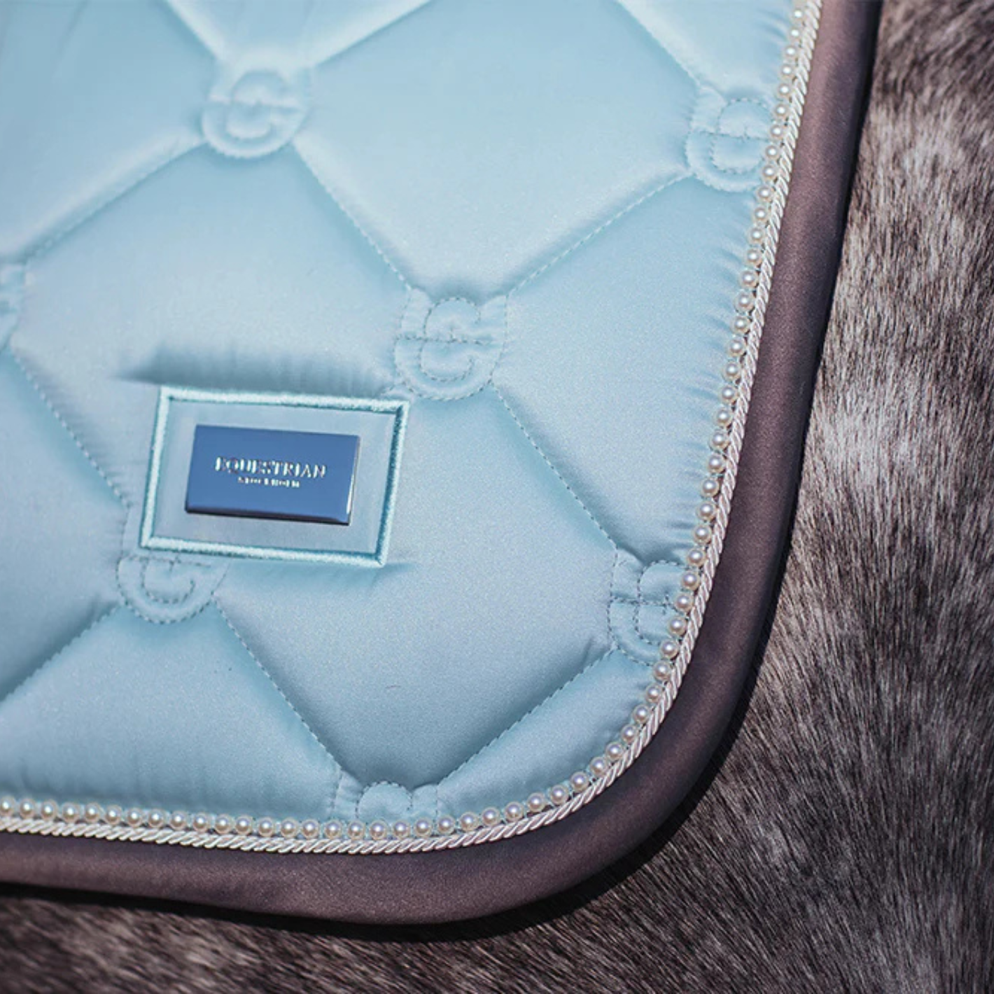 Equestrian Stockholm Jump Pad - Ice Blue Pearl