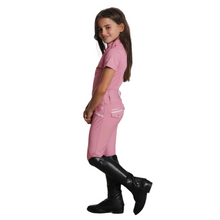 Load image into Gallery viewer, Maximilian Equestrian Kids Short Sleeve Base Layer - Bubblegum

