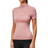 Equestrian Stockholm UV Protection Short Sleeve Top - Pink