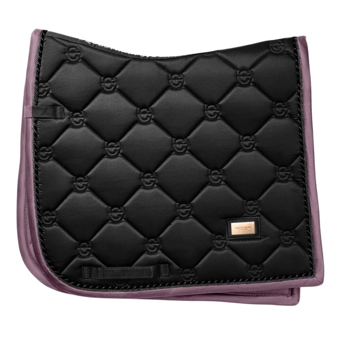Equestrian Stockholm Dressage Pad - Black Blush