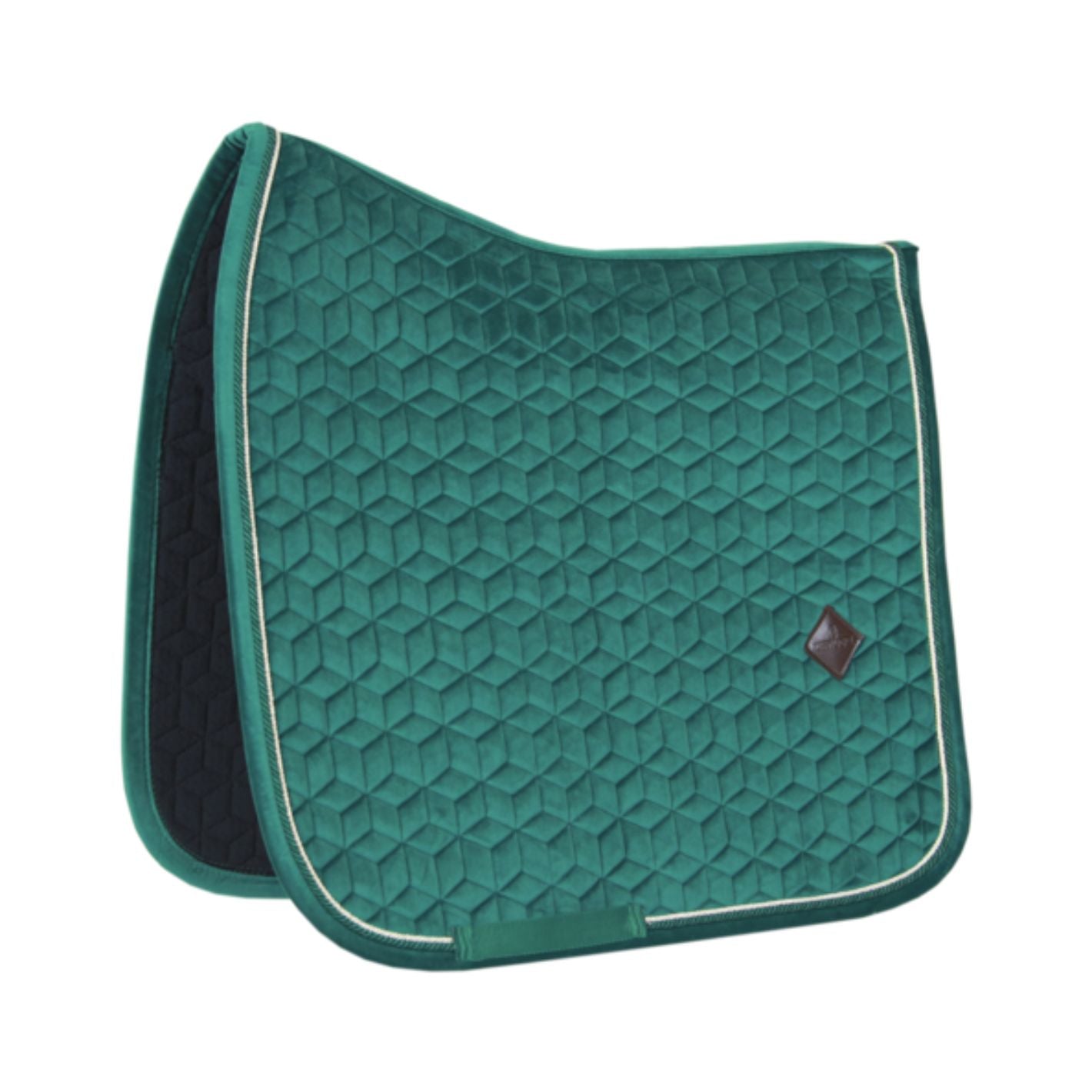 Kentucky Velvet Dressage Pad - Dark Green