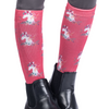 HKM Wonderland Kids Socks - Raspberry