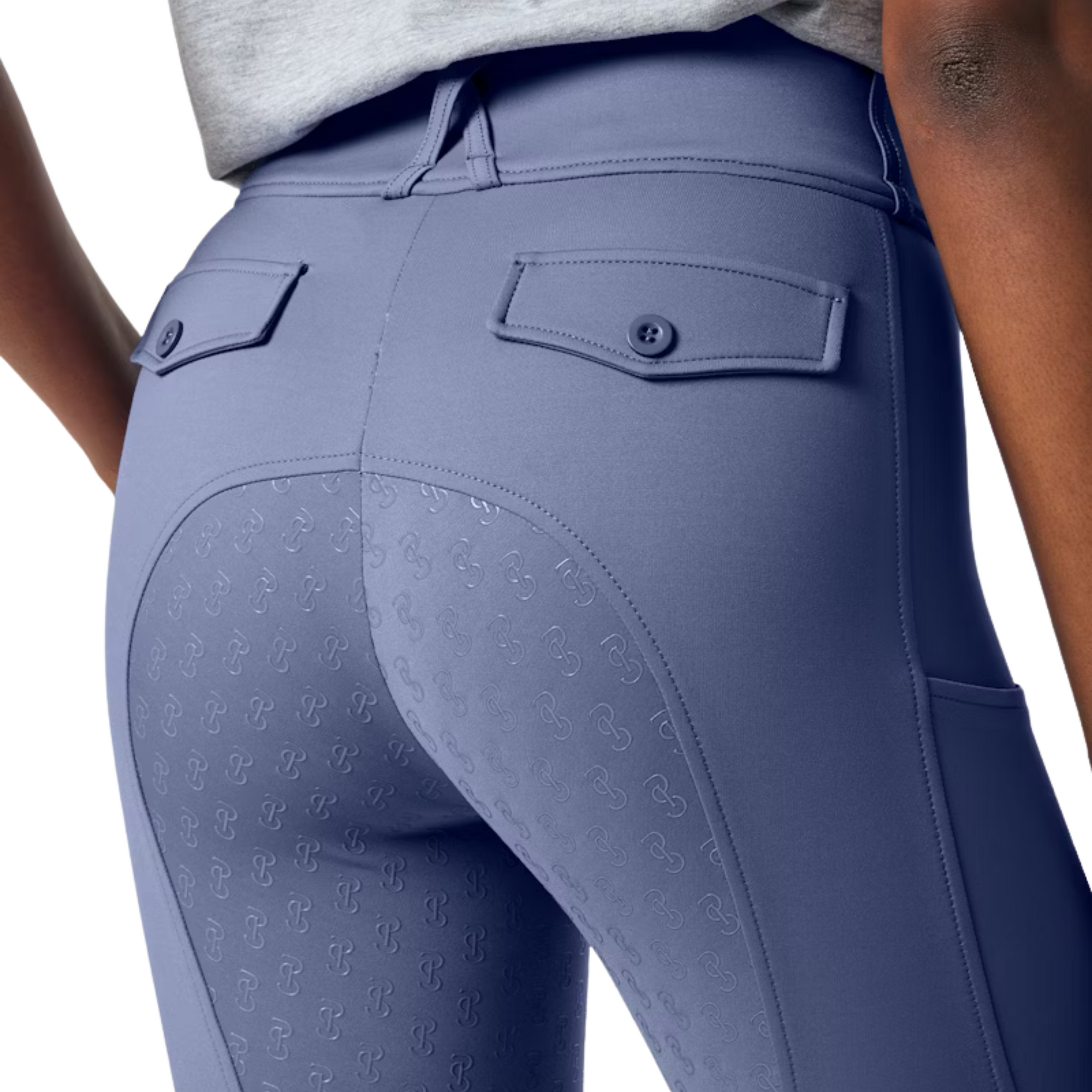 PS of Sweden Katja Riding Tights - Purple Grape