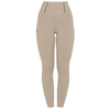 Equestro High Waist Leggings - Oxford Tan