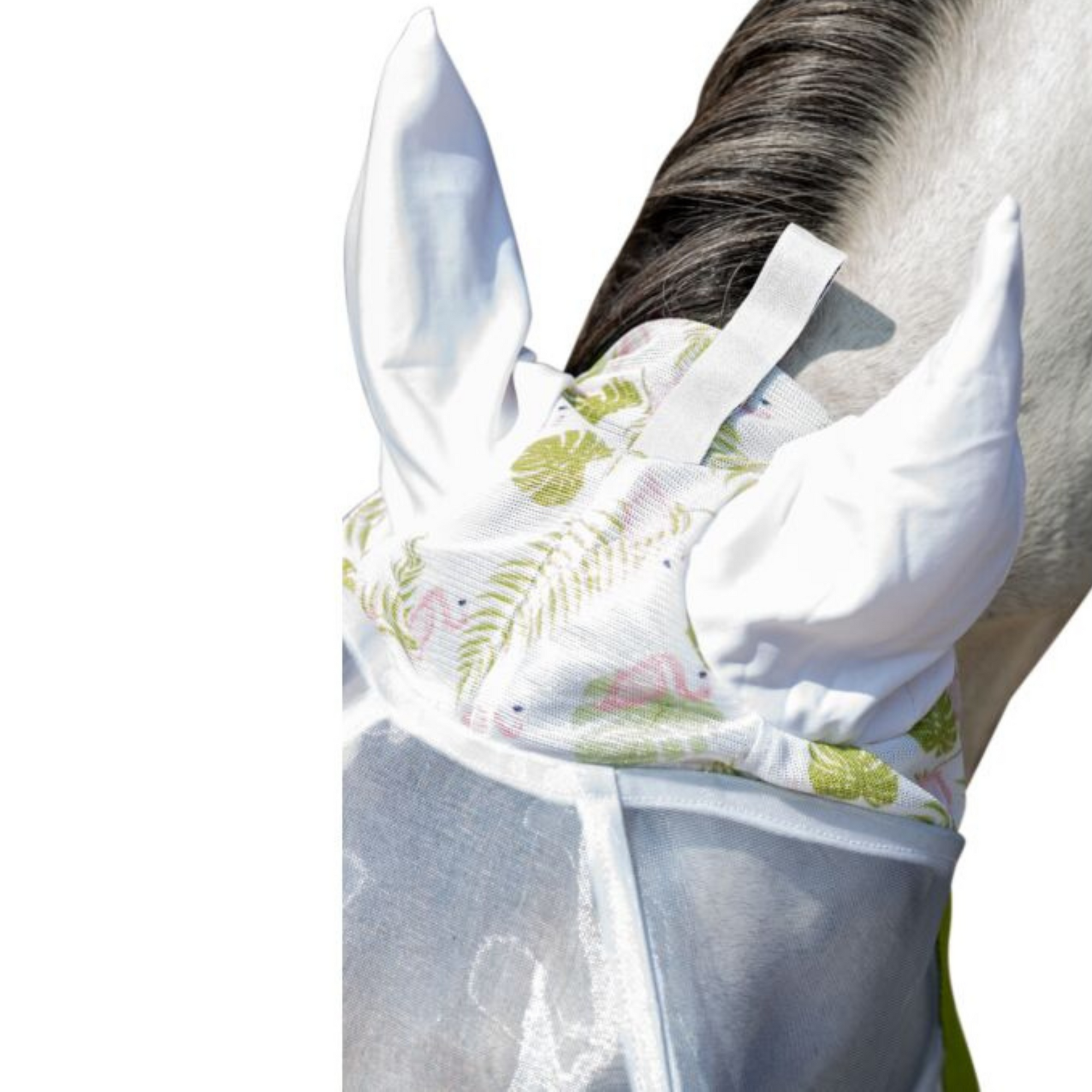 HKM Fly Mask - Flamingos