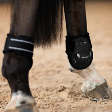 Load image into Gallery viewer, Equestrian Stockholm Fetlock Boots - Black Edition
