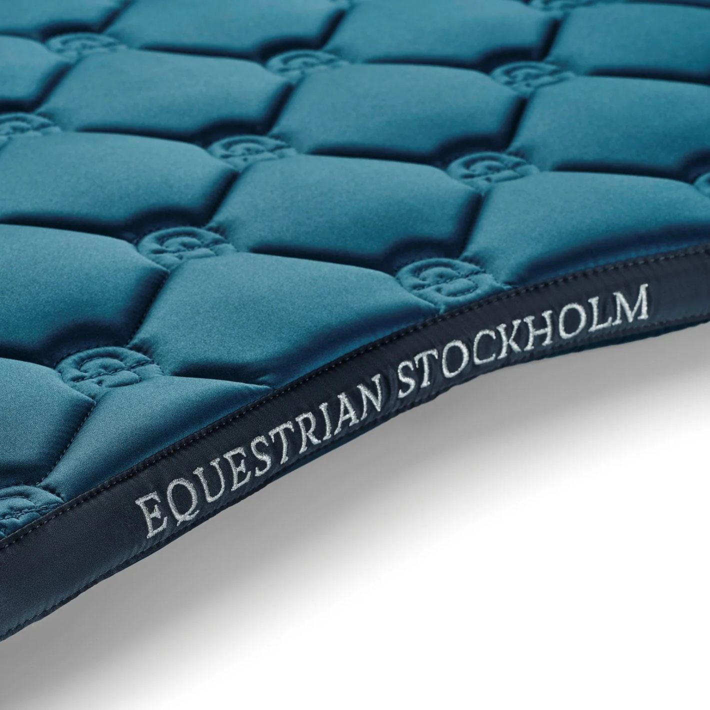 Equestrian Stockholm Dressage Pad - Teal Blue