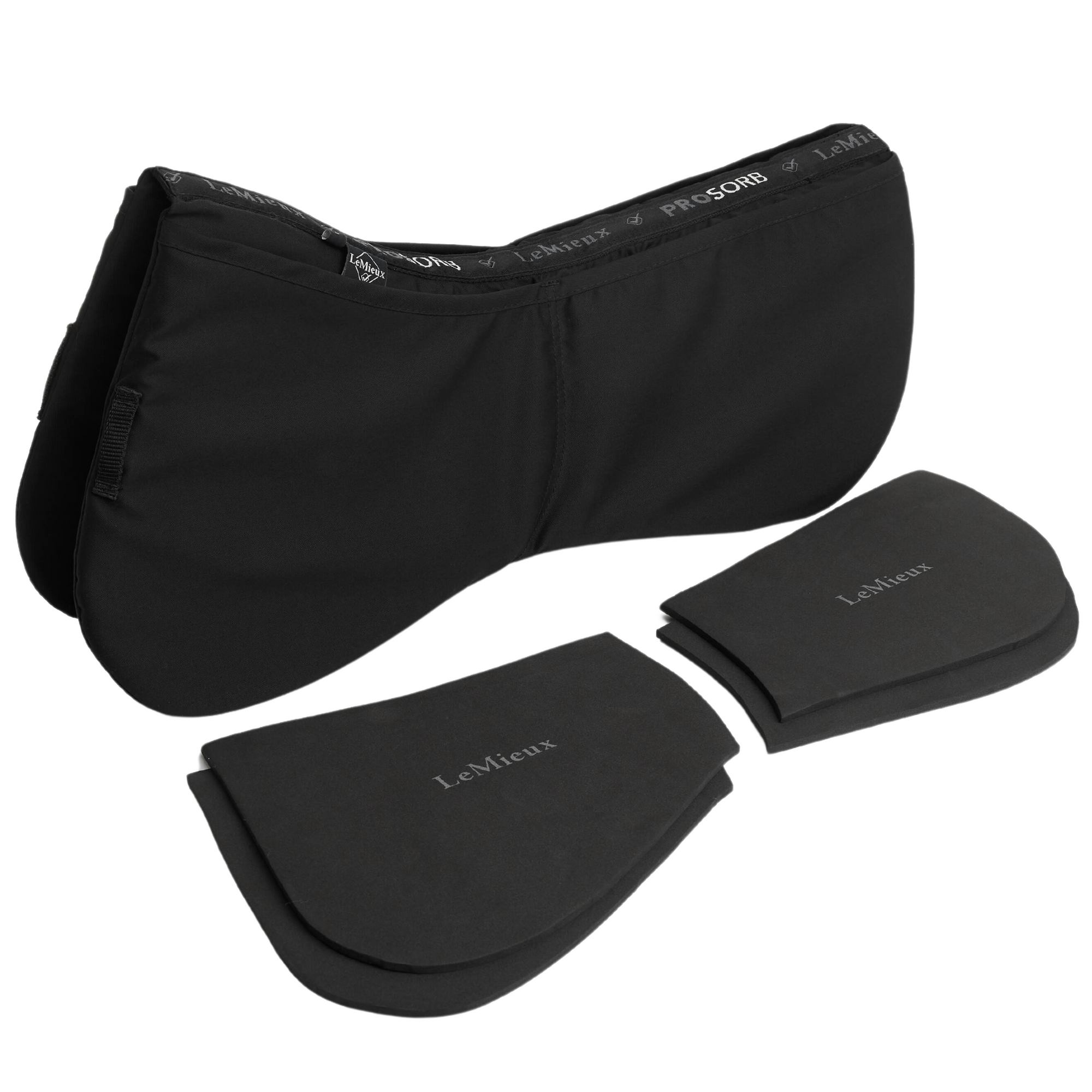 LeMieux ProSorb Plain 2 Pocket Half Pad