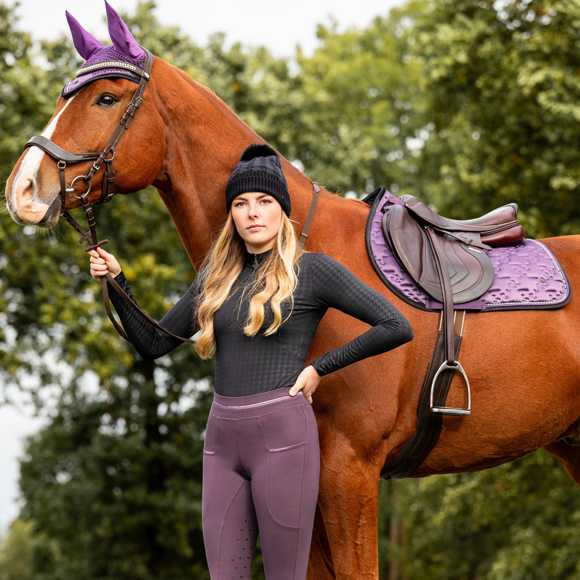 QHP Fayen Shirt - Black