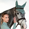 Equestrian Stockholm Ear Bonnet - Mint Green