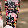 Dreamers & Schemers Boot Socks - Pony Mac Black Floral Horse