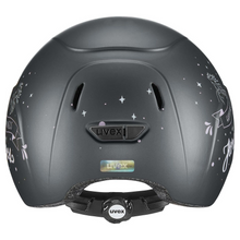 Load image into Gallery viewer, Uvex Kidoxx Kids Helmet - Happy Horse Anthracite
